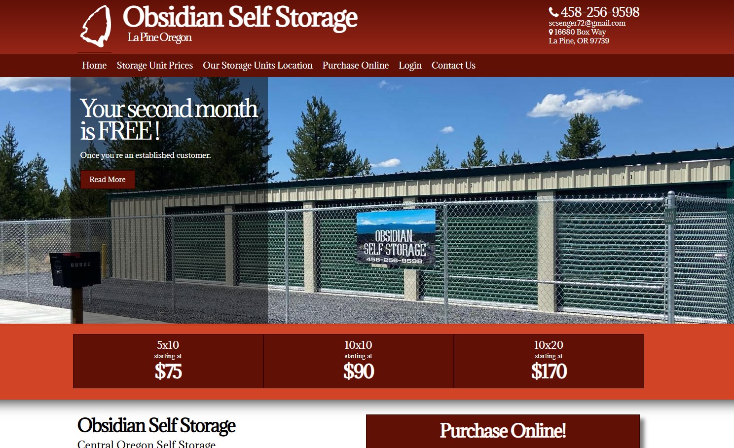 obsidian self storage