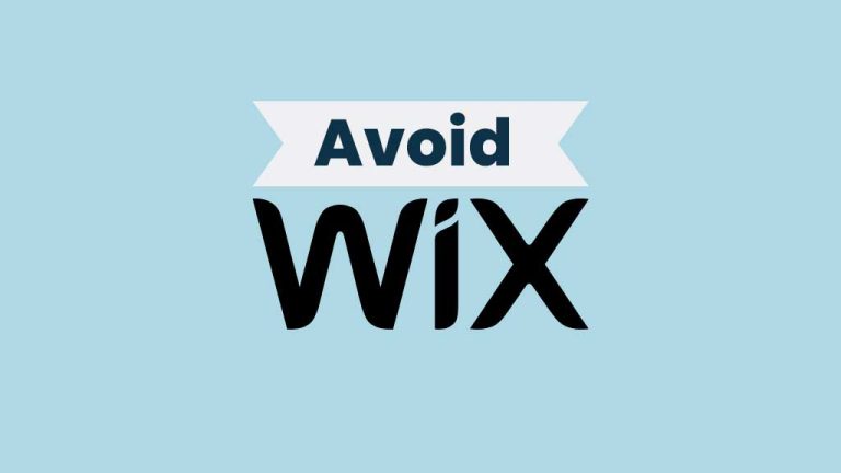 Reasons to Avoid Wix and other proprietary platforms