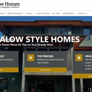 Bungalow Craftsman Homes