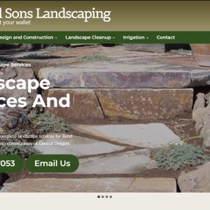 Blake and Sons Landscape Website Upgrade